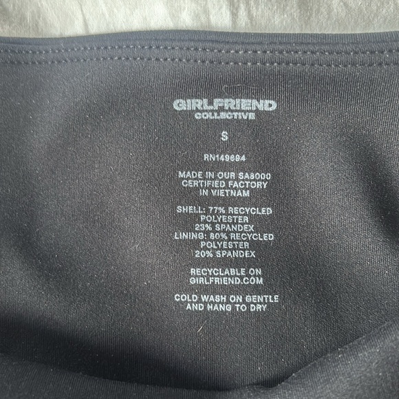 NWT Girlfriend Collective Route Bea Baby Tee - Picture 5 of 5